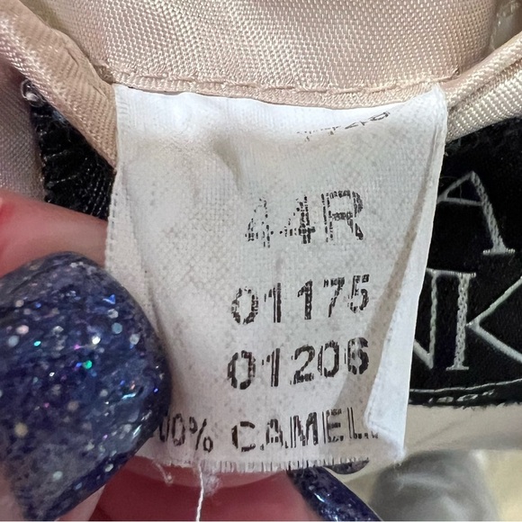 Jos A. Banks 100% Camel Hair Tan Blazer Sports Jacket Size 44R - Picture 10 of 10